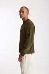 Maglia in ciniglia di cotone verde men C.p. company - 2