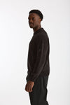 Maglia in ciniglia di cotone nero men C.p. company - 3