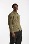 Overshirt velluto a coste in cotone verde men C.p. company - 1