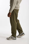 Pantalone GIN in cotone e nylon stretch verde men Department five - 4