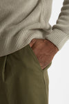 Pantalone GIN in cotone e nylon stretch verde men Department five - 7