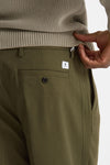 Pantalone GIN in cotone e nylon stretch verde men Department five - 2