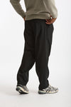 Pantalone GIN in cotone e nylon stretch nero men Department five - 4
