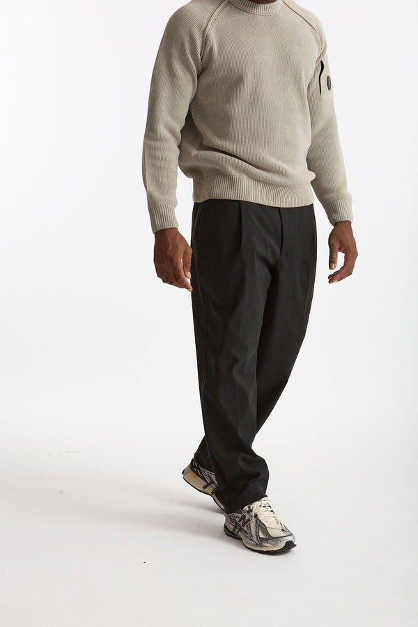 Pantalone GIN in cotone e nylon stretch nero men Department five