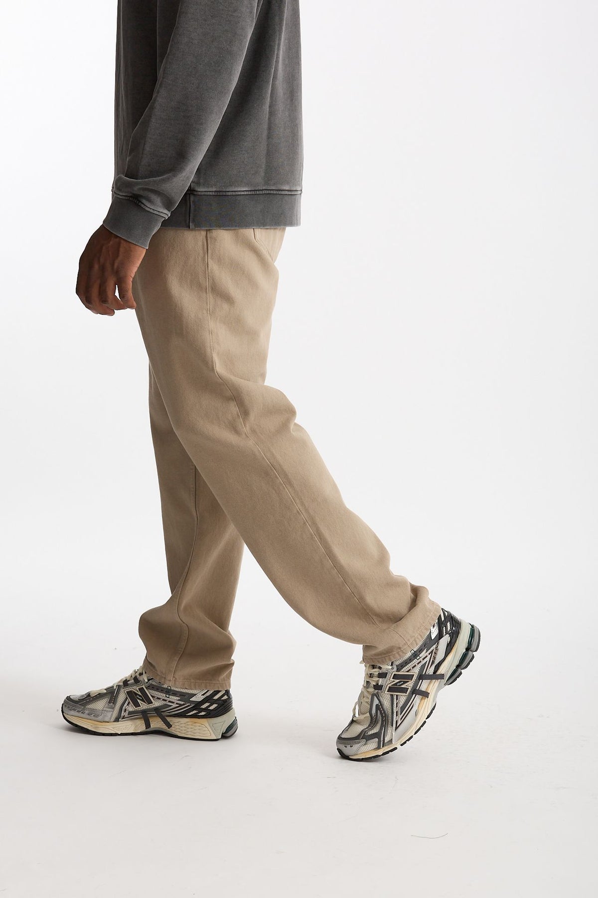 Jeans MUSSO in cotone bull fermo beige men Department five - 1