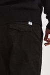 Pantalone PRINCE in cotone stretch lavato nero men Department five - 7