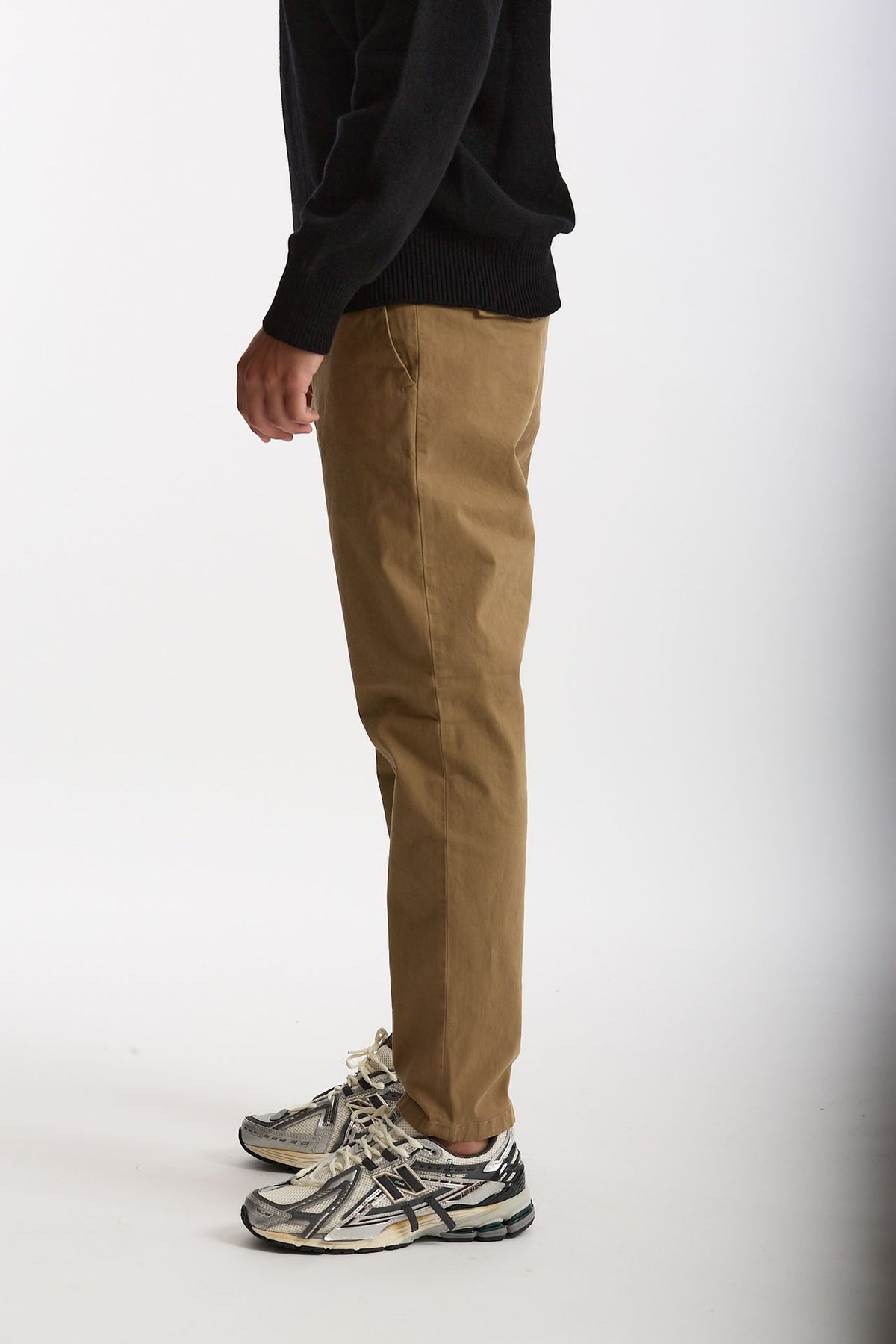 Pantalone PRINCE in cotone stretch lavato cammello men Department five - 3