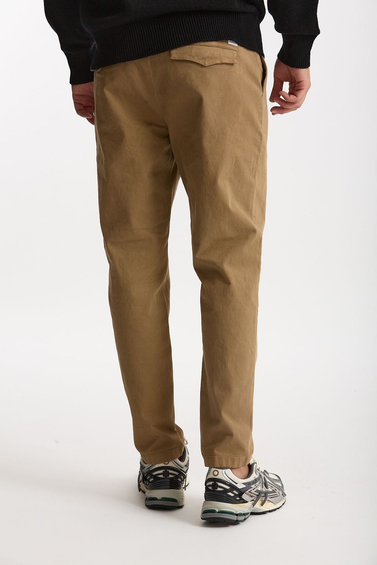 Pantalone PRINCE in cotone stretch lavato cammello men Department five - 4