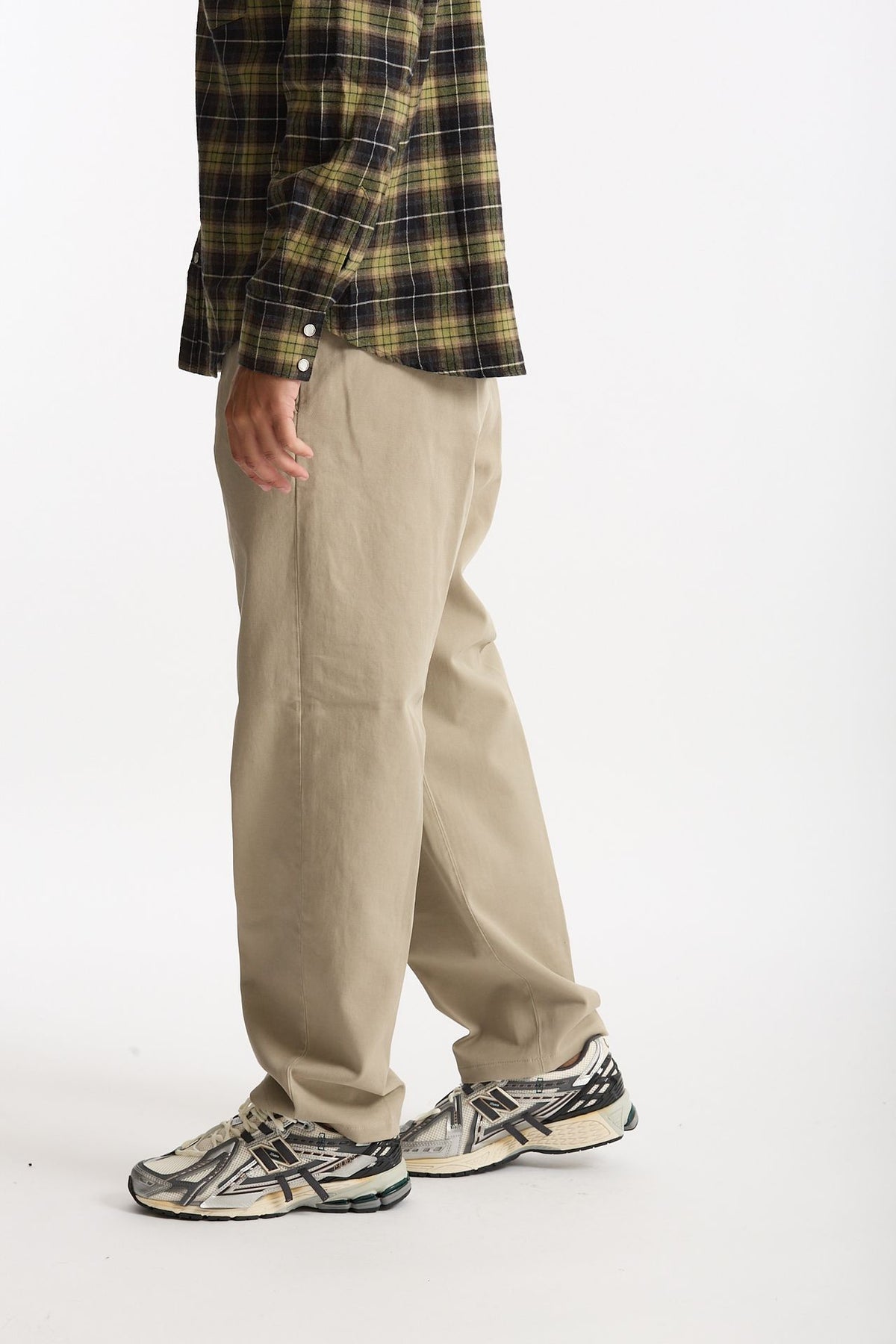 Pantalone ANT in cotone stretch beige men Department five - 4