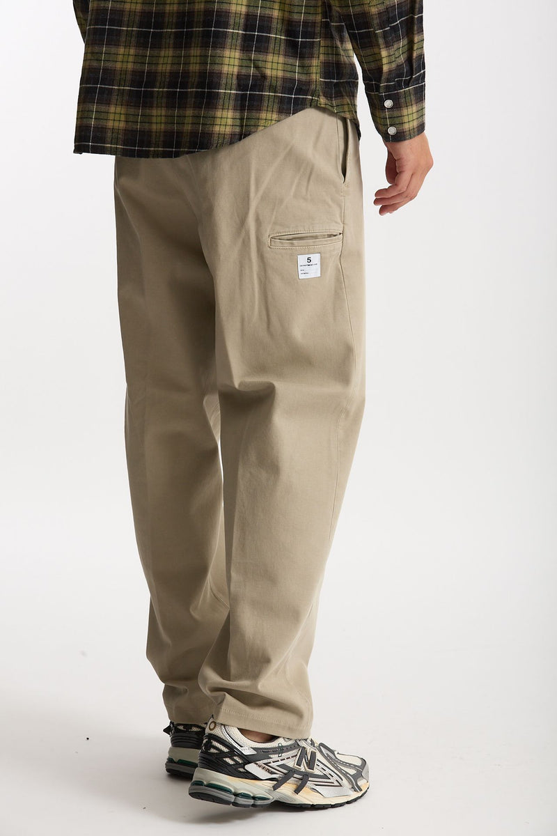 Pantalone ANT in cotone stretch beige men Department five - 2