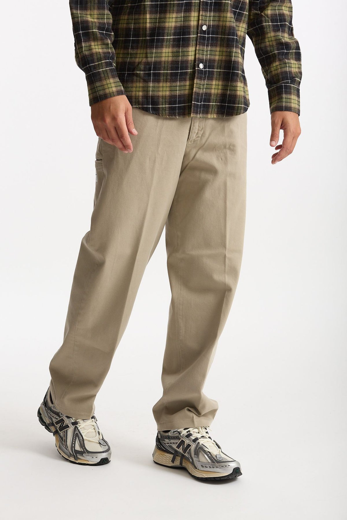 Pantalone ANT in cotone stretch beige men Department five - 1