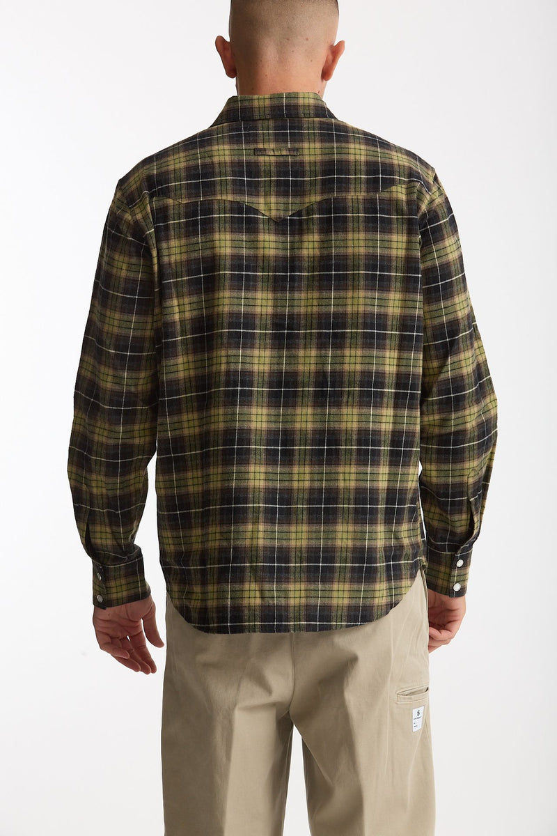 Camicia texana cotone scozzese men Department five - 3