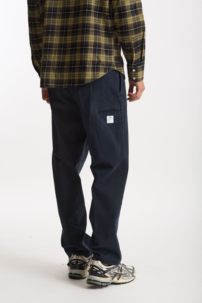 Pantalone ANT in cotone stretch blu men Department five - 3