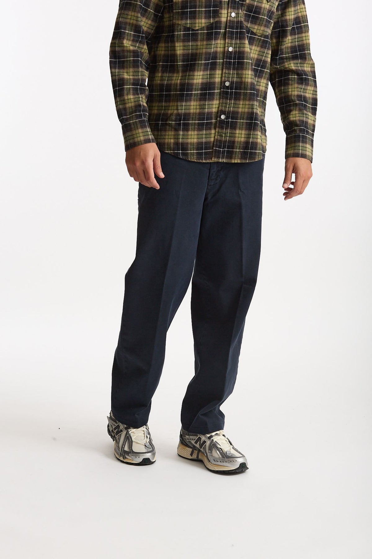 Pantalone ANT in cotone stretch blu men Department five - 5
