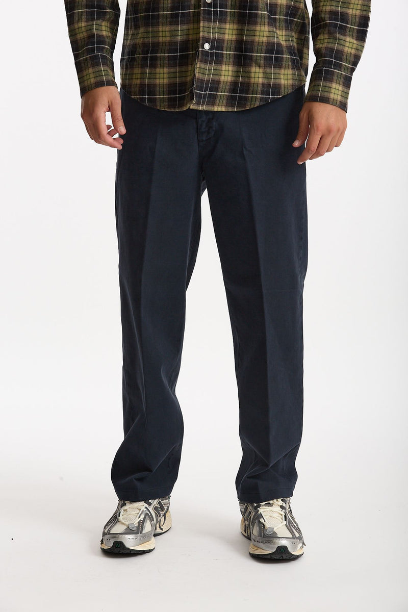 Pantalone ANT in cotone stretch blu men Department five - 1