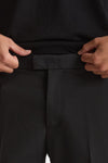 Pantalone SPY in lana e poliestere nero men Department five - 5