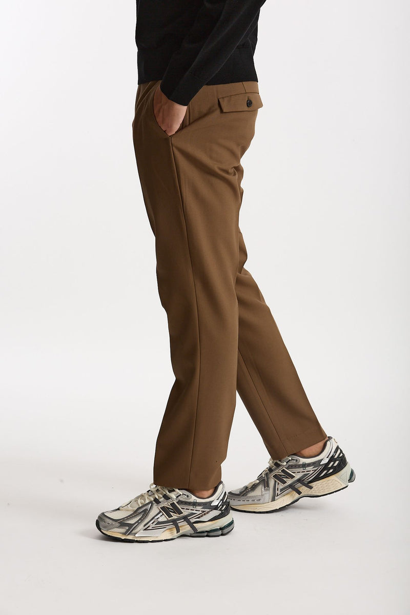 Pantalone SPY in lana e poliestere cammello men Department five - 2