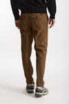 Pantalone SPY in lana e poliestere cammello men Department five - 3