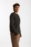 Maglia Serafino grigio antracite men Diana studio - 4