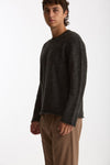 Maglia girocollo grigio antracite men Diana studio - 5