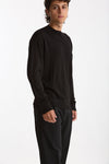 Maglia in lana e cashmere nero men Diana studio - 3