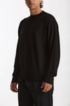 Maglia in lana e cashmere nero men Diana studio - 2