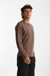 Maglia in lana e cashmere tortora men Diana studio - 3
