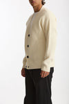 Cardigan in lana panna men Diana studio - 5