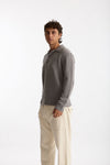 Polo in lana boucle’ grigio men Diana studio - 5