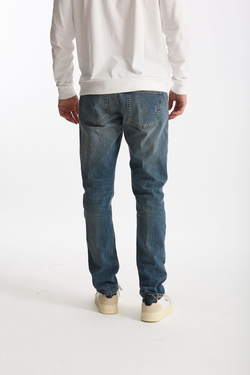 Jeans ICON lavaggio chiaro destroyed men Dondup - 4