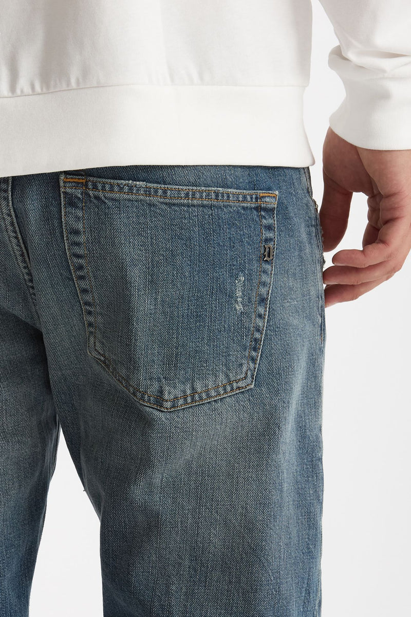 Jeans ICON lavaggio chiaro destroyed men Dondup - 7
