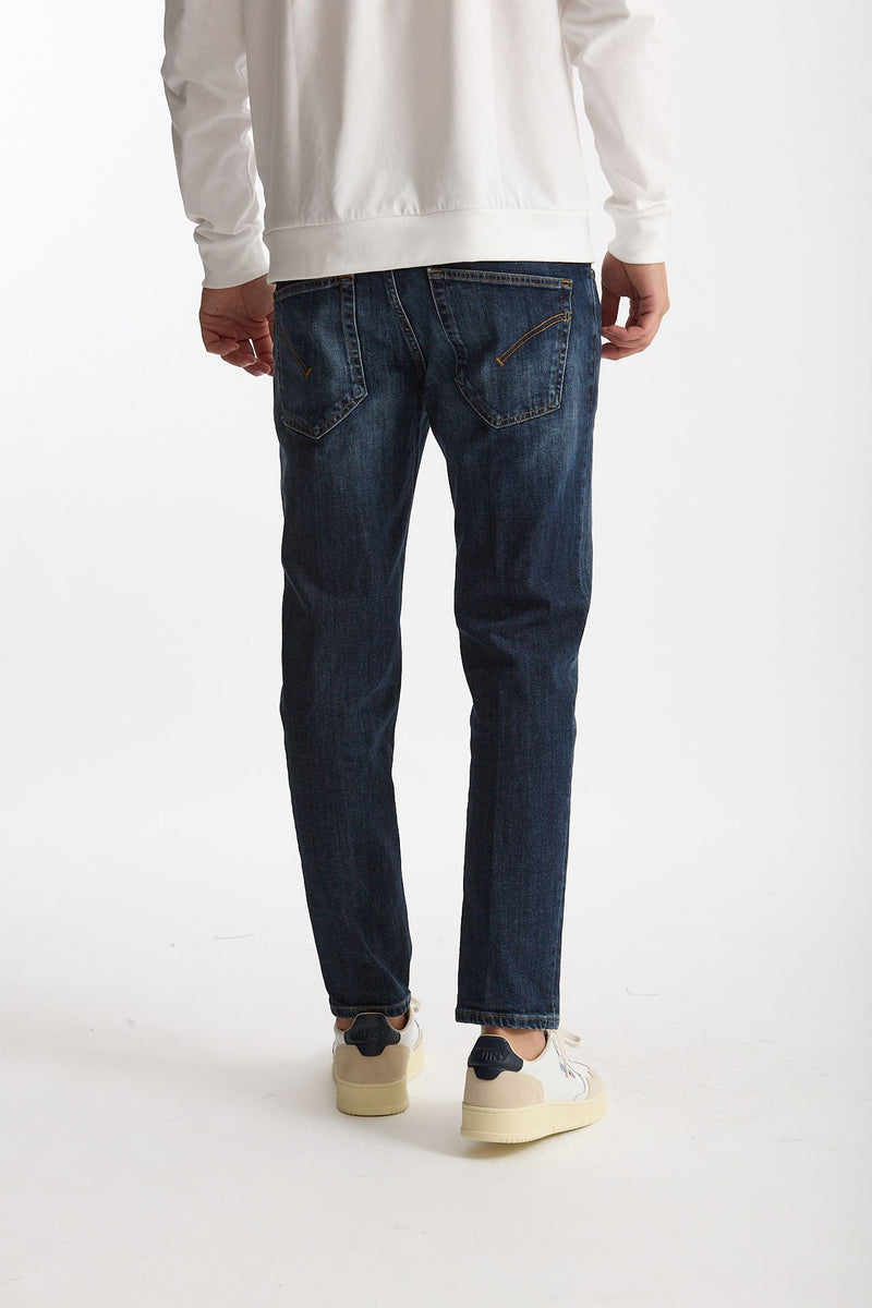 Jeans stretch BRIGHTON lavaggio medio scuro men Dondup - 4