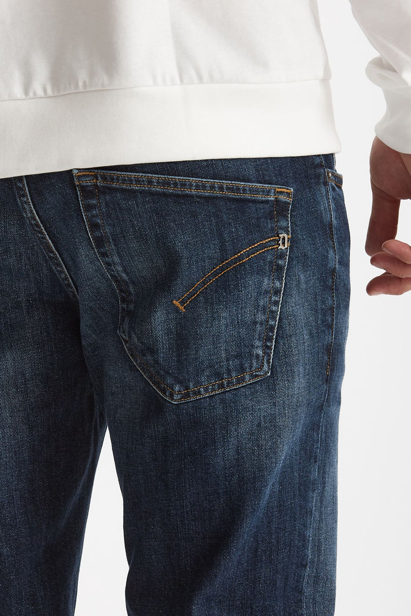 Jeans stretch BRIGHTON lavaggio medio scuro men Dondup - 2
