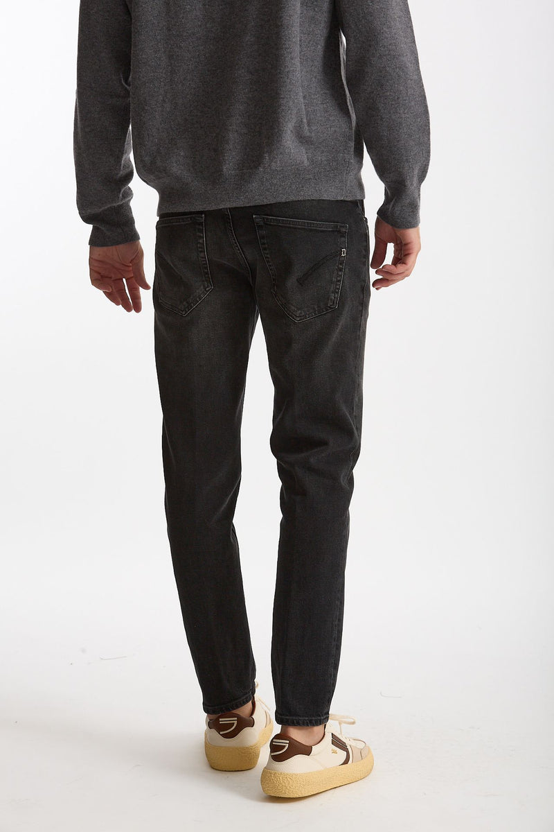 Jeans BRIGHTON cotone stretch nero men Dondup - 4