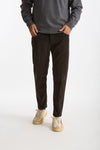 Jeans BRIGHTON in velluto marrone men Dondup - 1
