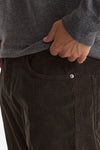Jeans BRIGHTON in velluto marrone men Dondup - 2