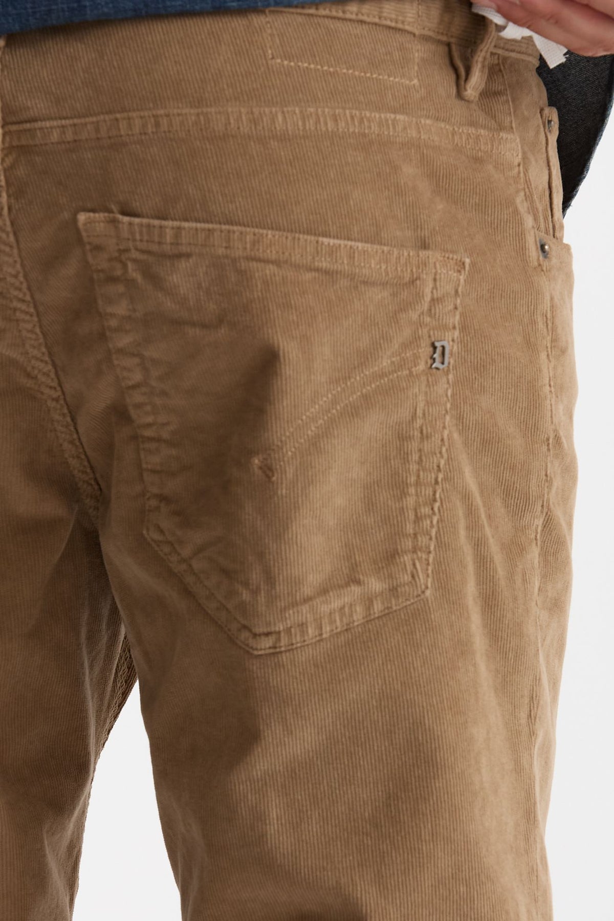 Jeans BRIGHTON in velluto cammello men Dondup - 5