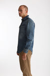 Camicia manica lunga in denim medio men Dondup - 3