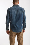 Camicia manica lunga in denim medio men Dondup - 4