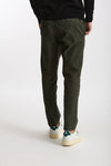 Pantalone in cotone lavato stretch ZYAN verdone men Dondup - 3