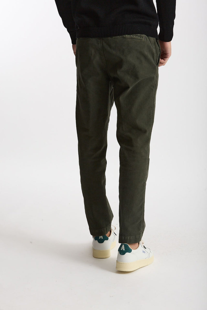 Pantalone in cotone lavato stretch ZYAN verdone men Dondup - 3
