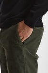 Pantalone in cotone lavato stretch ZYAN verdone men Dondup - 6