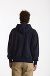 Felpa Full zip in cotone blu men Drôle de monsieur - 4