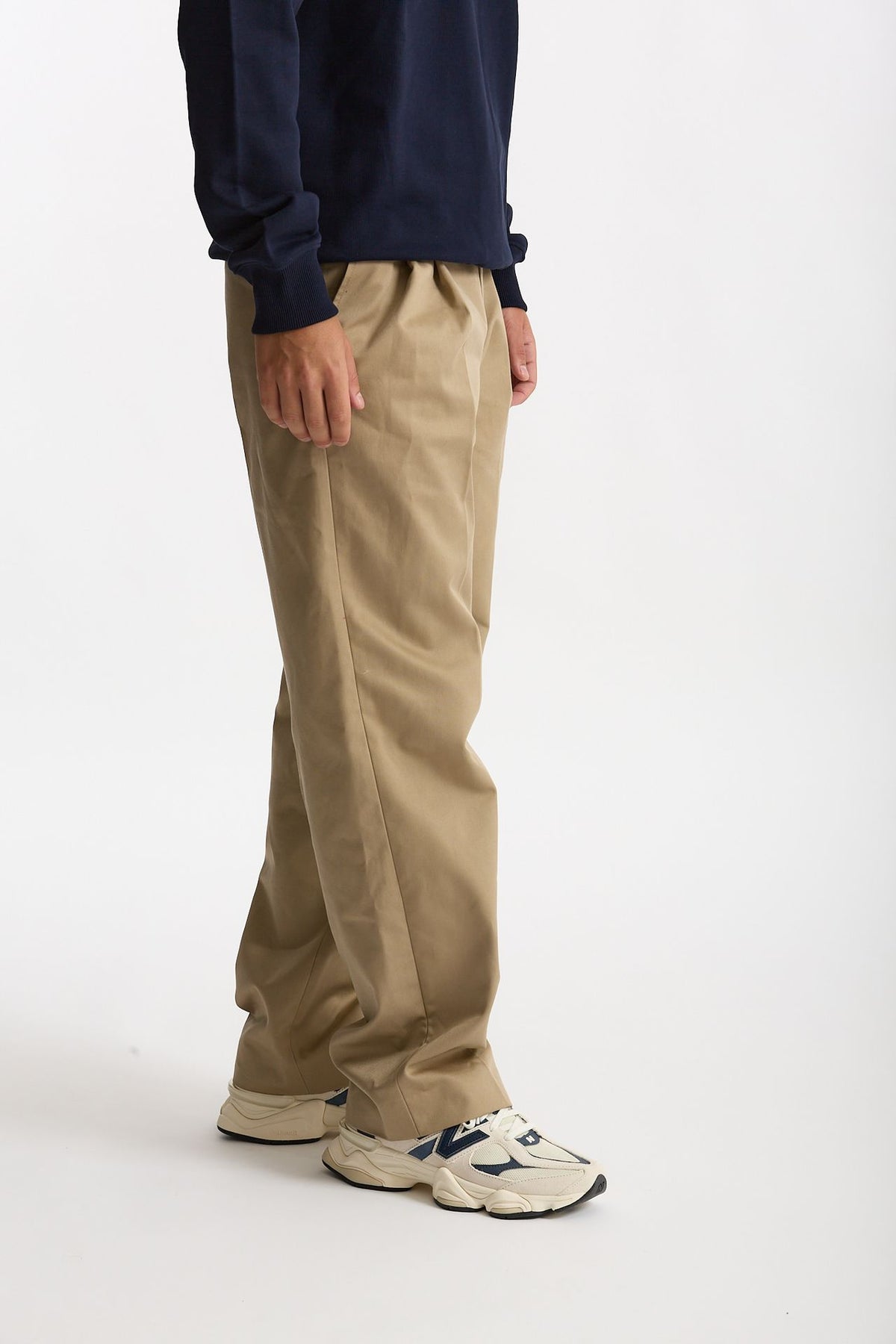 Pantalone Misto cotone beige men Drôle de monsieur - 3