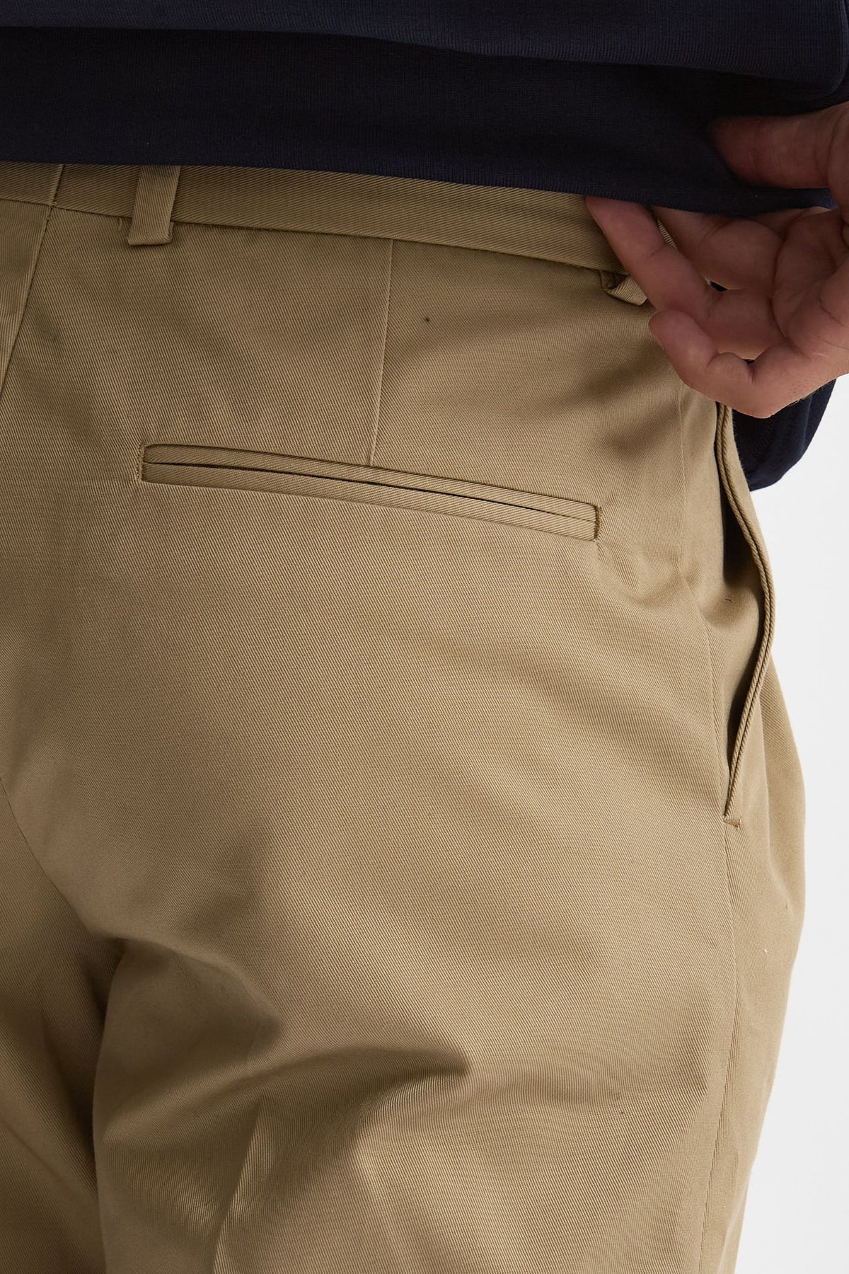 Pantalone Misto cotone beige men Drôle de monsieur - 7