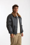 Bomber foderato grigio men Drôle de monsieur - 4
