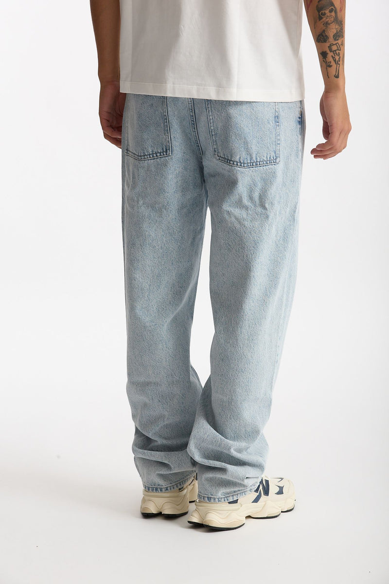 Jeans ampio lavaggio chiaro men Drôle de monsieur - 4