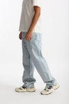 Jeans ampio lavaggio chiaro men Drôle de monsieur - 1