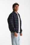 Bomber scozzese blu e nero men Drôle de monsieur - 3