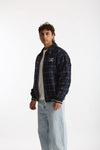 Bomber scozzese blu e nero men Drôle de monsieur - 5